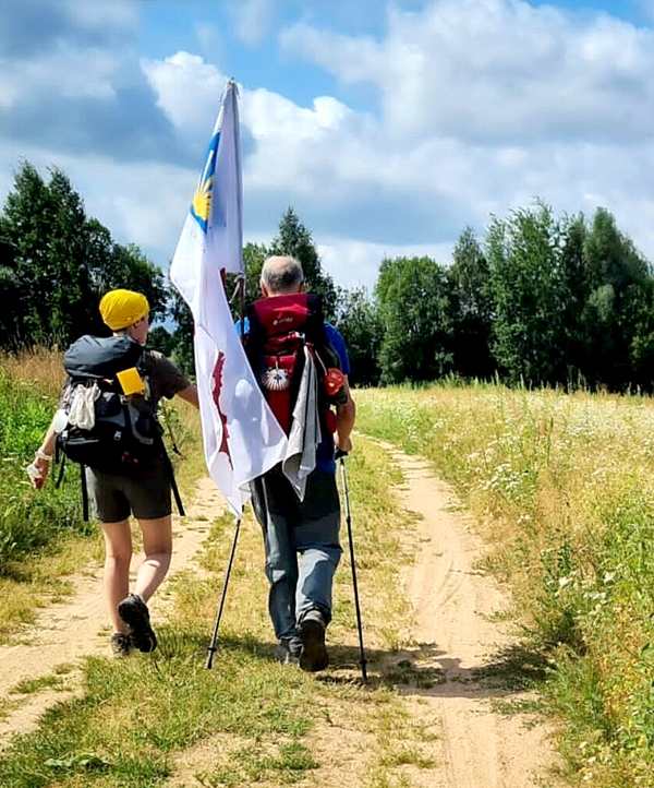 Maršruts vedīs arī pa jaunatklāto un nesen izveidoto Sv. Jēkaba ceļu.
Autors: no caminolatvia.com.
