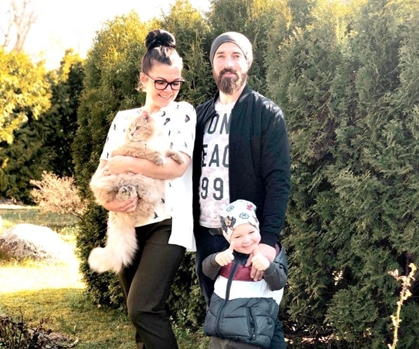 Danija, Mārtiņš un Roberts Indriķi.
Autors: no Indriķu ģimenes personiskā arhīva.