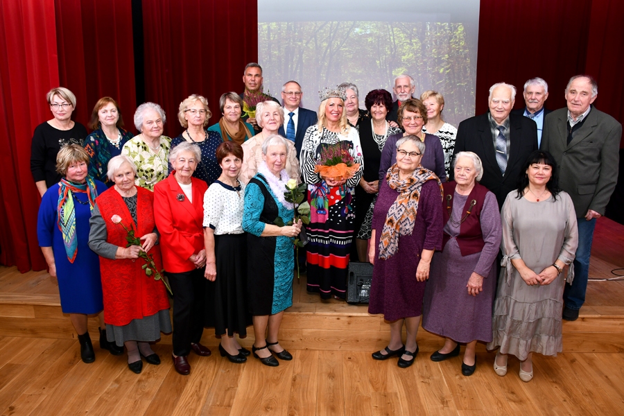 Svinīga tikšanās pensionētajiem pedagogiem Rundālē 7. oktobrī.
Autors: Ivars Bogdanovs