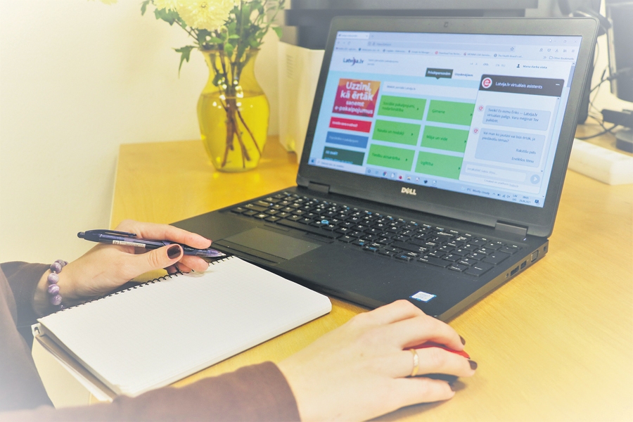 Valsts pārvaldes pakalpojumu portāls «Latvija.lv» ir vienots piekļuves punkts valsts un pašvaldību pakalpojumiem.
Autors: Sandra Apine