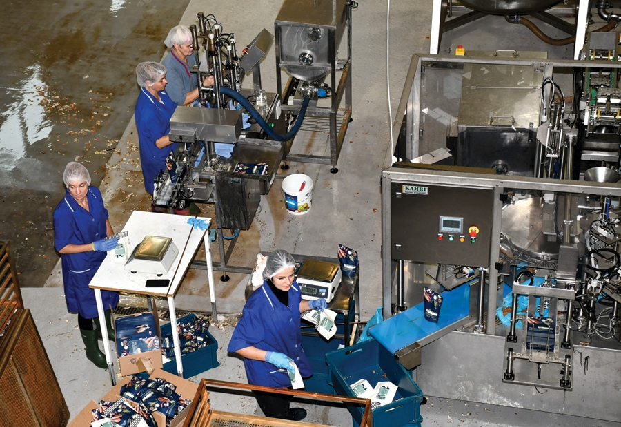 Uzņēmuma ražotne ir aprīkota ar modernām pārtikas ražošanas iekārtām.
Autors: Ivars Bogdanovs