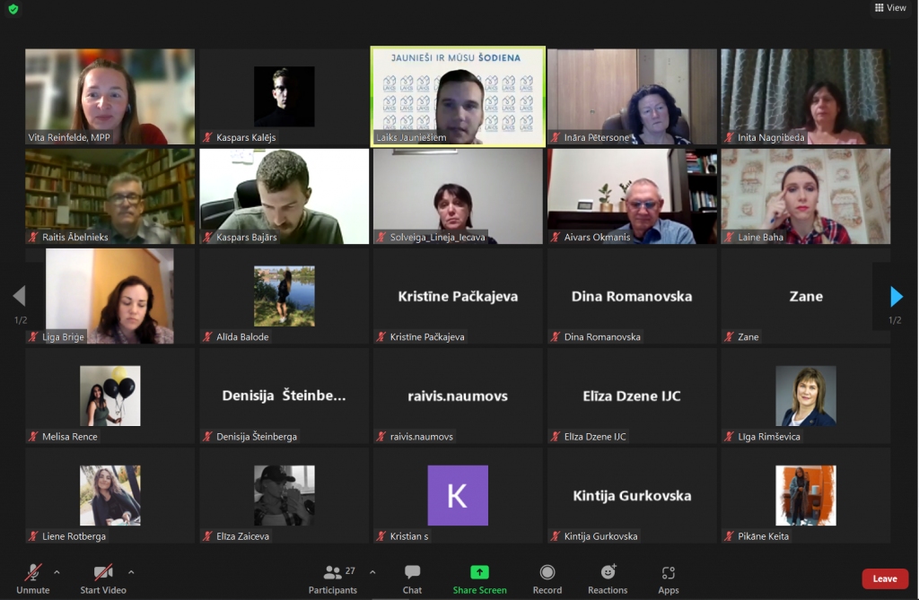 Diskusijā 26. oktobrī piedalījās 27 dalībnieki.
Autors: ekrānšāviņš no diskusijas.