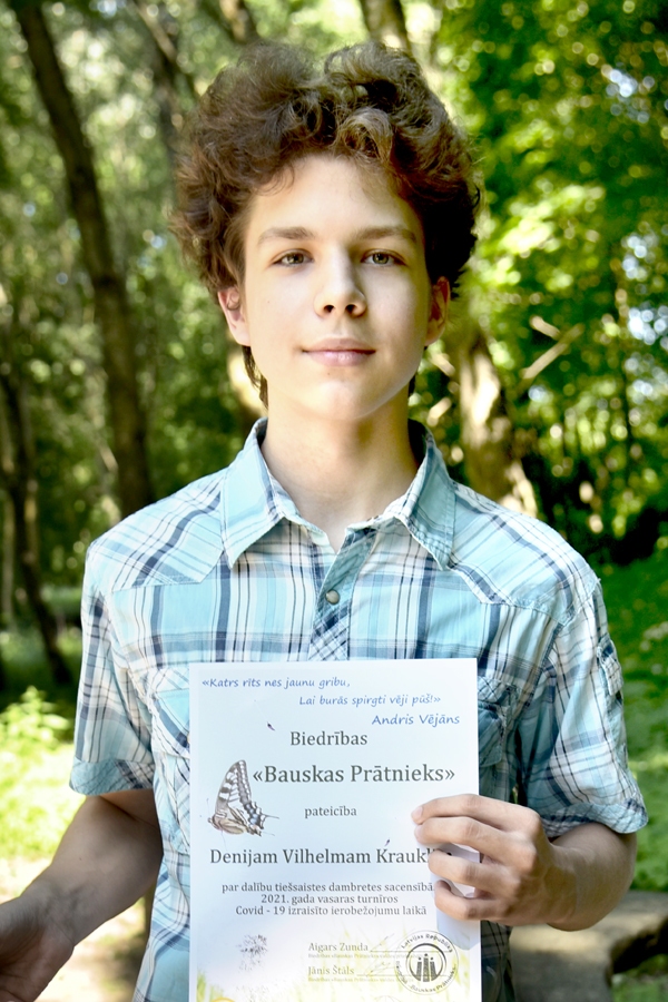 Latvijas DambreteS federācijas rīkoto sacensību tiesnesis šoreiz ir Denijs Vilhelms Krauklis.
Autors: no «Bauskas Dzīves» arhīva.