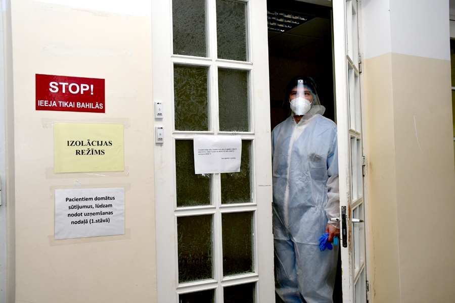 Bauskas slimnīcā «Covid-19» slimniekiem atvēlētas 40 gultas.
Autors: Ivars Bogdanovs