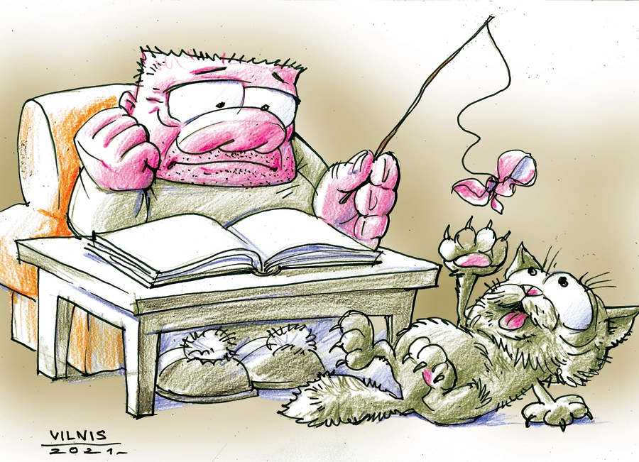 Zīmējums – Vilnis Bulavs.