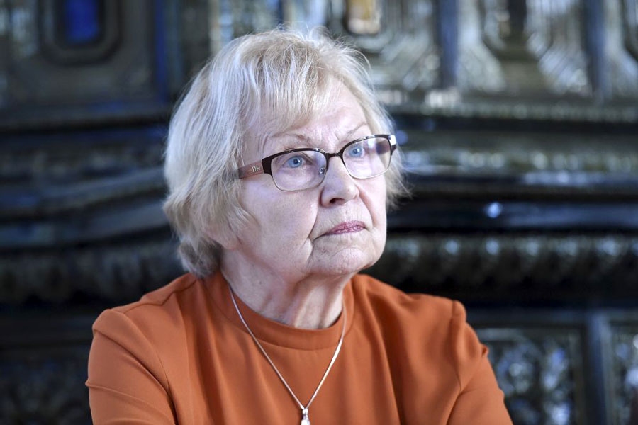 Skaidrīte Lasmane: «Tieši pašlaik, kad  brīvības vārdu nelietīgi sev piešķir maldināto pūlis, Gunāra Astras, Lidijas Lasmanes un viņiem līdzīgo dzīve ir patiesas brīvības īstais mērs.»
Autors: Ieva Lūka, LETA