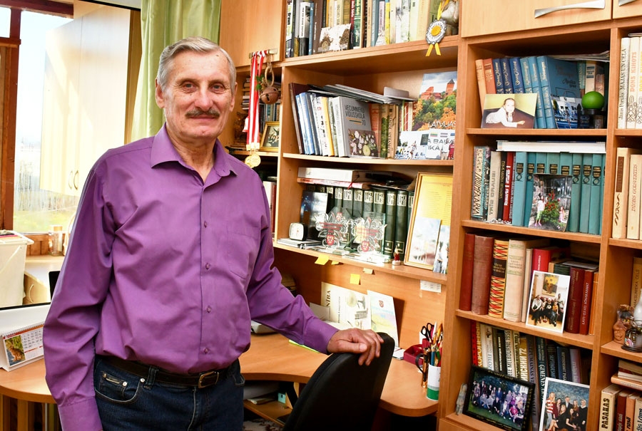 Pēterim Lungevičam piešķirts apbalvojums «Vecumnieku novada Gada cilvēks».
Autors: Ivars Bogdanovs