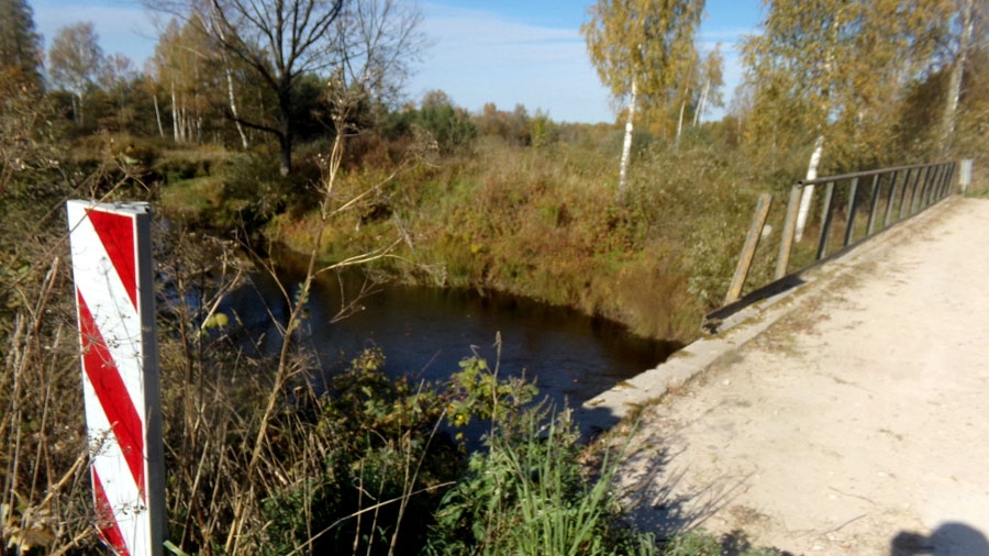 Tiltam vismaz trīs gadus ir bojātas margas, balstus pavasarī noslogo palu ūdens, ledus sanesumi un koki, tilts ir nolietojies un kļuvis bīstams smagu kravu pārvadājumiem.
Autors: aculiecinieks I. Šmits.