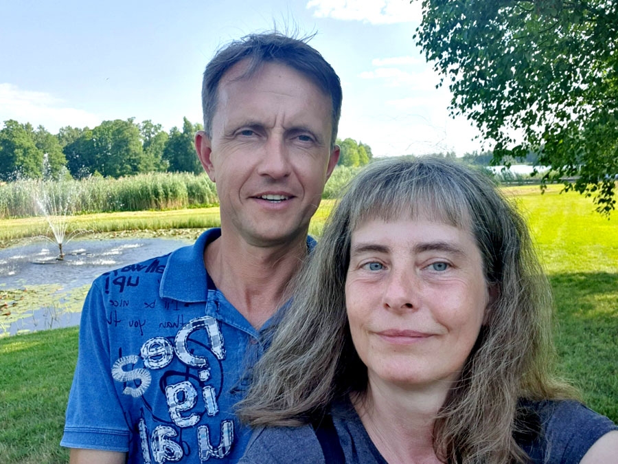 Pētnieki Inese Dreimane un Zigmārs Turčinskis.
Autors: no personiskā arhīva.