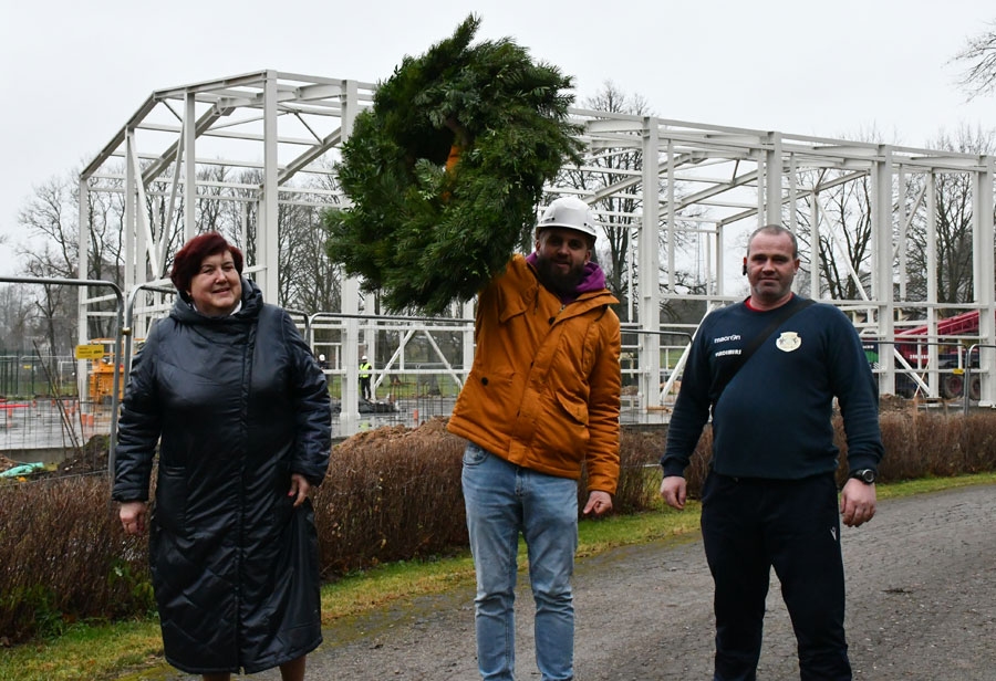 Spāru svētki Skaistkalnes sporta hallei.
Autors: Ivars Bogdanovs