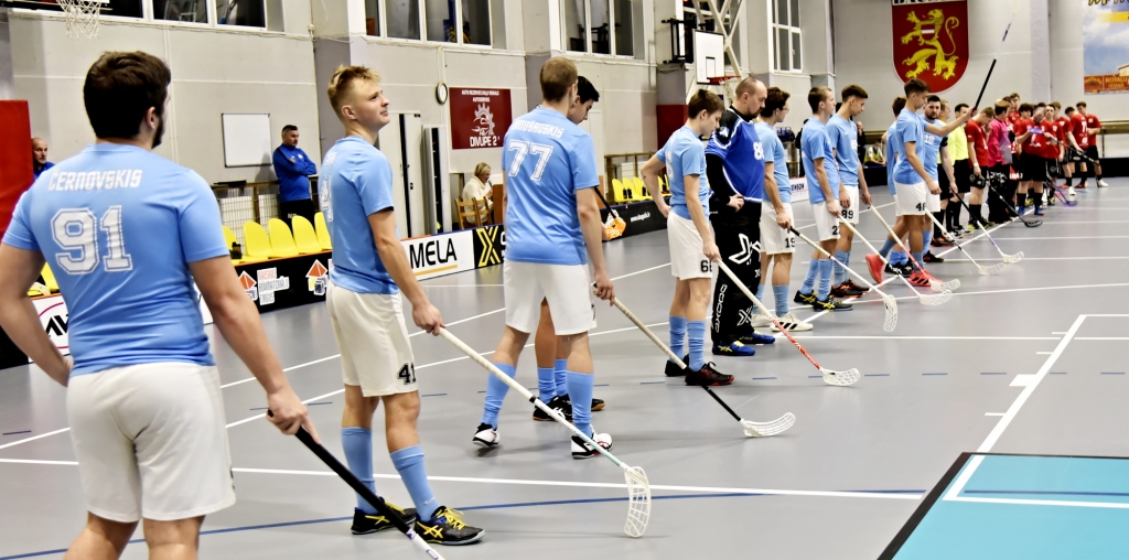 Florbola kluba «Bauska» spēle ar «Lielvārde/FatPipe».
Autors: visi foto - Uldis Varnevičs