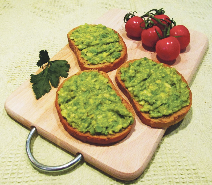 Veselīgas maizītes ar avokado.
Autors: Brigita Skaistkalne