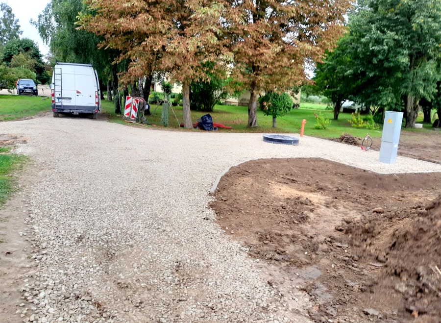 Notekūdeņu attīrīšanas iekārtas «Strēlnieks» tiek likvidētas, un jaunais kanalizācijas vads saturu novada uz «Anckaišu» attīrīšanas iekārtām.
Autors: no SIA «Siltumkomforts» arhīva.