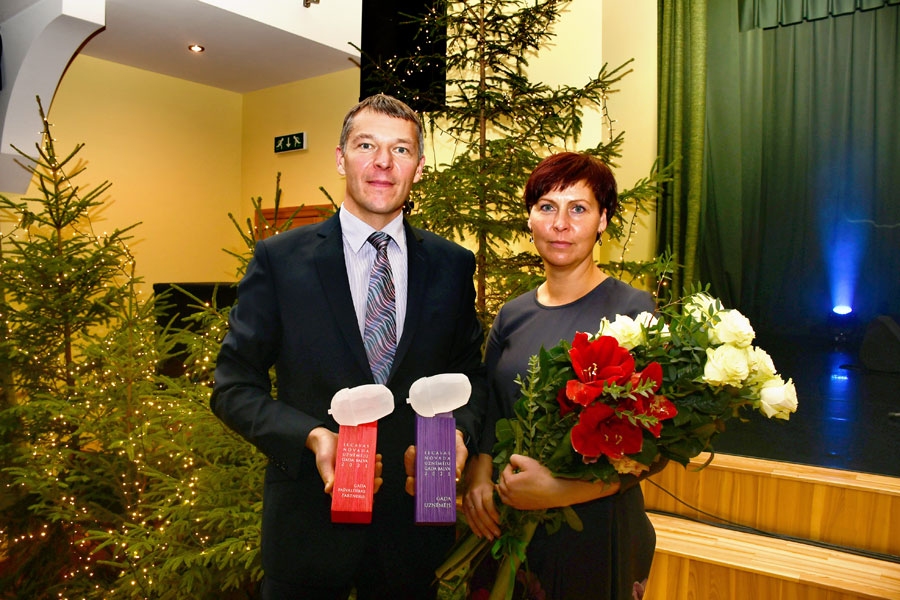 Ģirts un Baiba Jakuškas, SIA «Florentina» īpašnieki, atzīti par «Gada uzņēmējiem 2021».
Autors: Ivars Bogdanovs