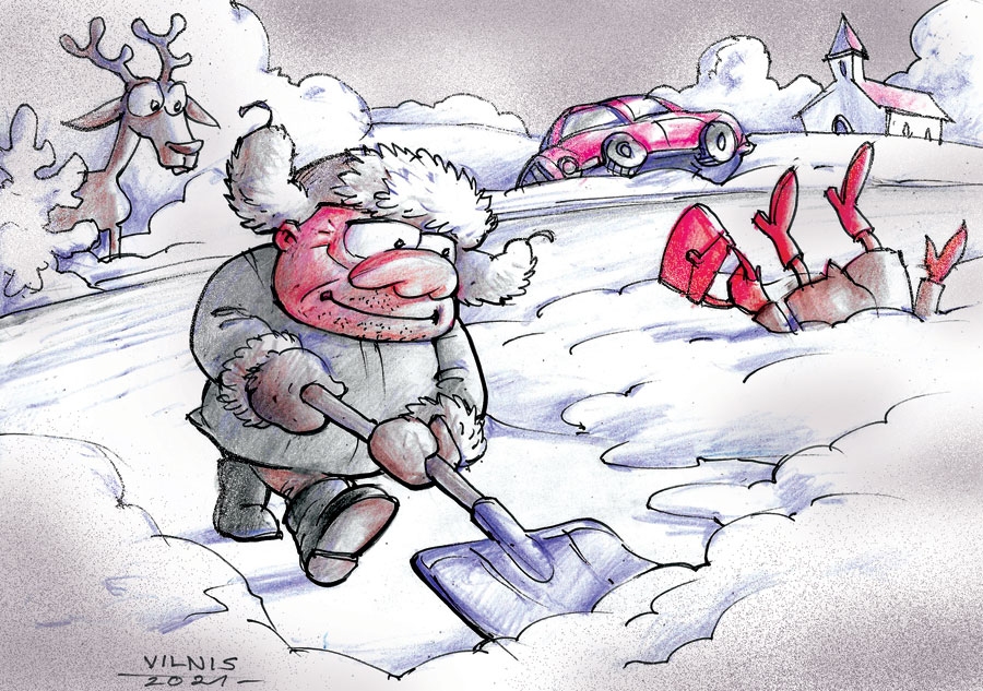 Zīmējums – Vilnis Bulavs.