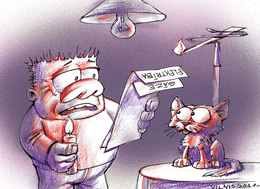 Zīmējums – Vilnis Bulavs.