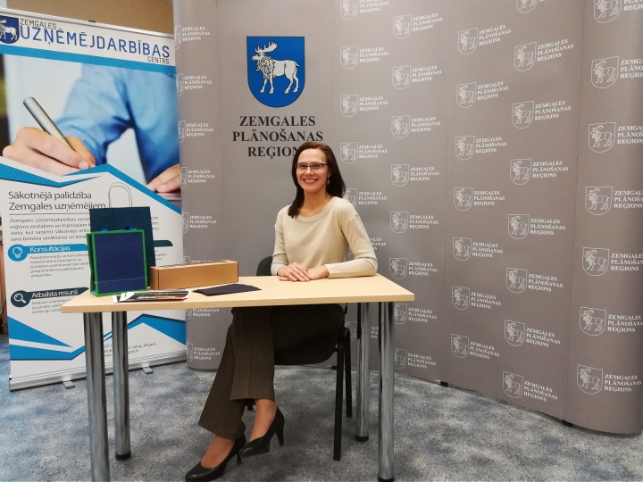 Zemgales uzņēmējdarbības centra vadītāja Mairita Pauliņa.
Autors: ZPR