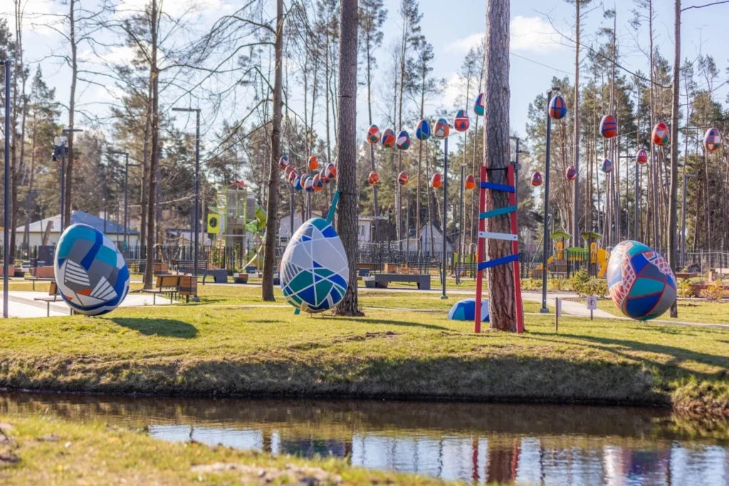 Lieldienu dekori Jūrmalā.
Autors: Foto: Artis Veigurs / Publicitātes