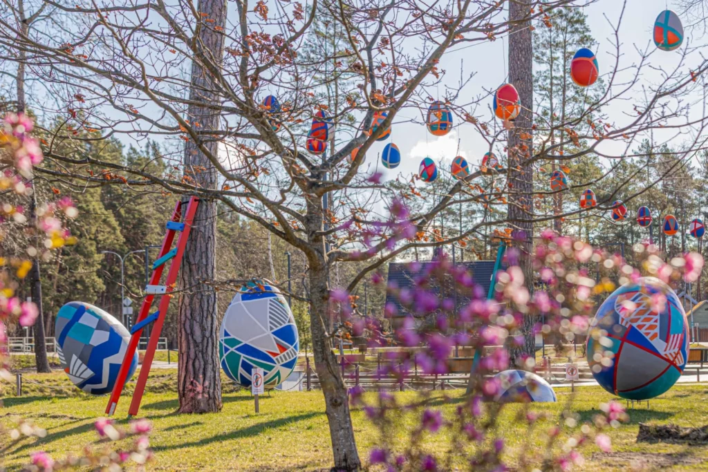 Lieldienu dekori Jūrmalā.
Autors: Foto: Artis Veigurs / Publicitātes