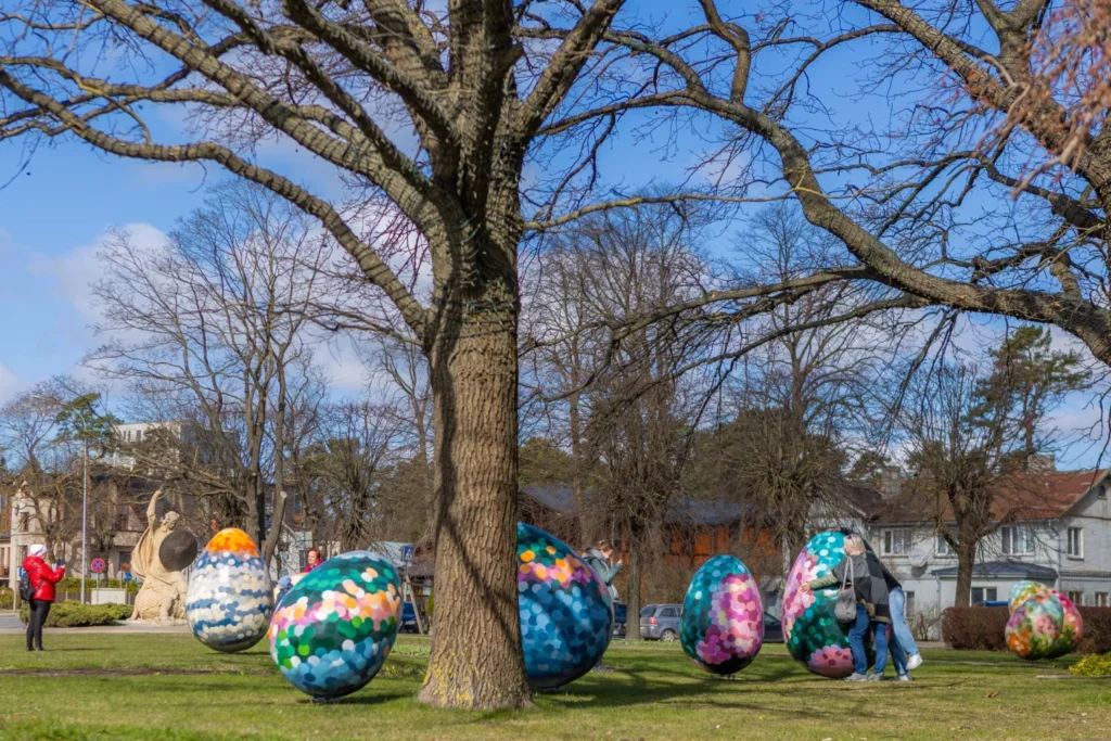 Lieldienu dekori Jūrmalā.
Autors: Foto: Artis Veigurs / Publicitātes