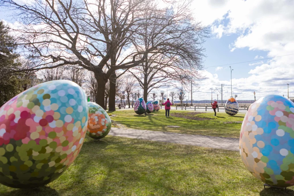 Lieldienu dekori Jūrmalā.
Autors: Foto: Artis Veigurs / Publicitātes