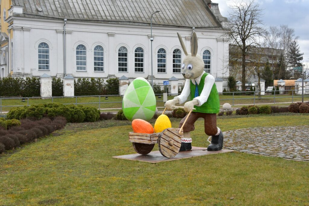 Lieldienu dekori Jēkabpilī