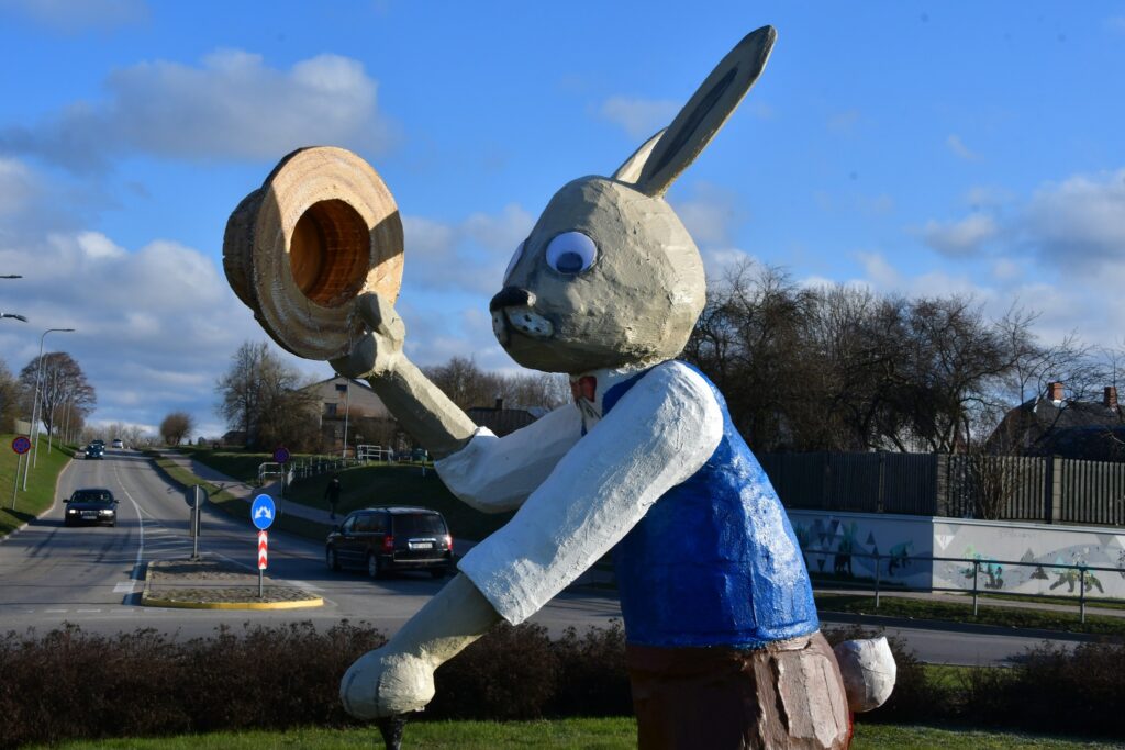 Lieldienu dekori Jēkabpilī
Autors: Publicitātes foto