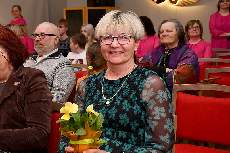 Ļenas Brazjules uzņemtie Rundāles apkaimes fotoattēli papildināja koncerta noskaņu.
Autors: Ivars Bogdanovs
