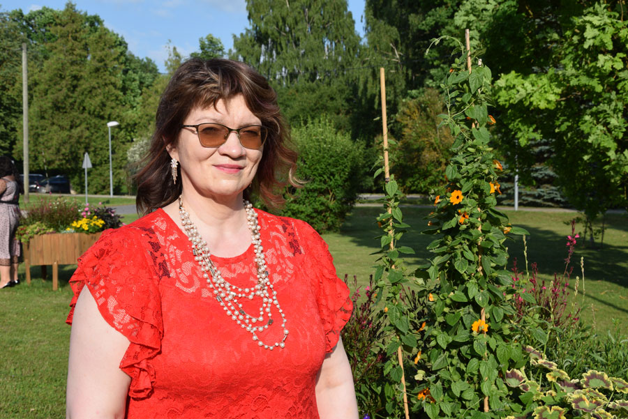 Codes pamatskolas direktore Laila Jurcika.
Autors: Māris Krūmiņš