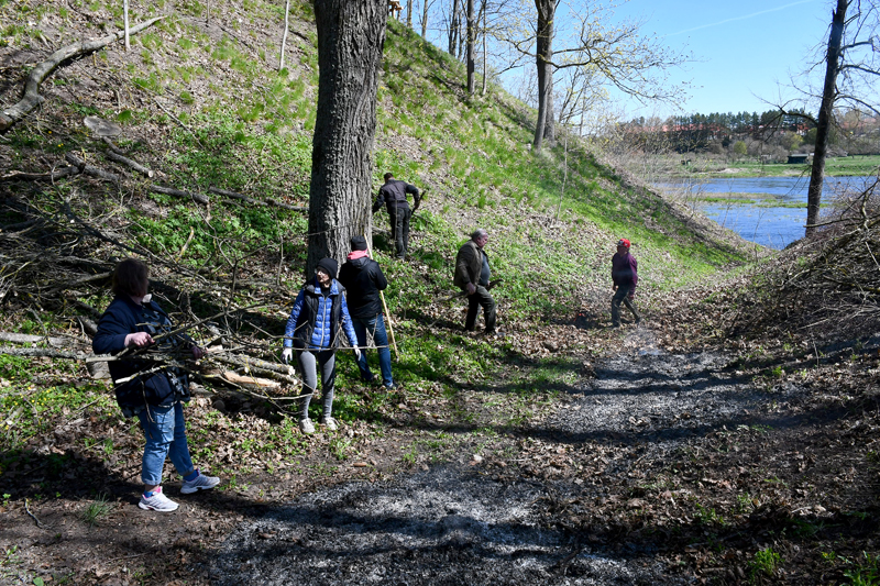 Mežotnes pilskalnā.
Autors: Ivars Bogdanovs