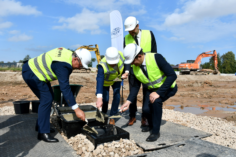 Sākums siera ražotnes būvniecībai.
Autors: Ivars Bogdanovs