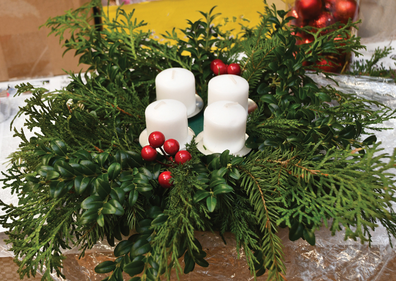 Tapuši radošajā pēcpusdienā Grenctāles bibliotēkā.