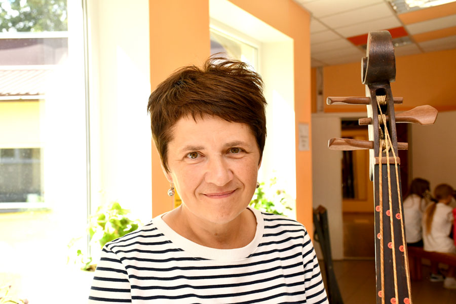 Nometnes organizatore un folkloras kopas «Tarkšķi» vadītāja Kristīne Karele.
Autors: Ivars Bogdanovs