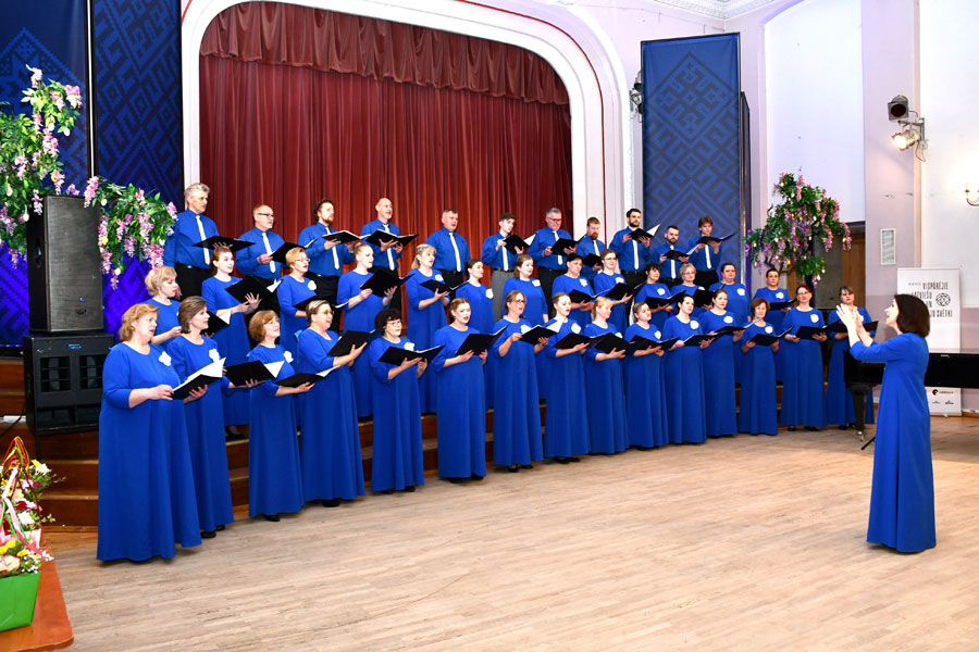 Linda Matveja un jauktais koris «Iecava».
Autors: Foto – Ivars Bogdanovs