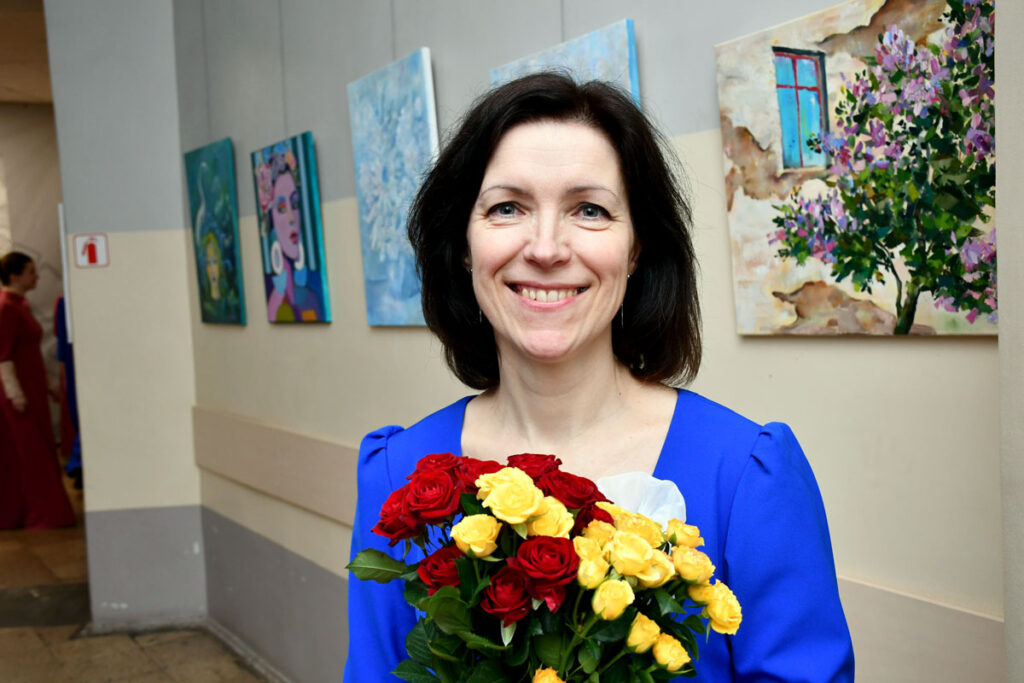 Linda Matveja: «Koristus nedaudz kaitināja, ka noslēguma koncertā «Kopā augšup» bija tik daudz deju.»
Autors: Foto no «Bauskas Dzīves» arhīva.