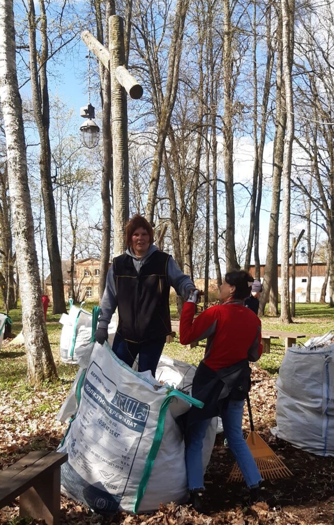 Talka Kurmenes parkā.
Autors: Sarmīte Ķīse