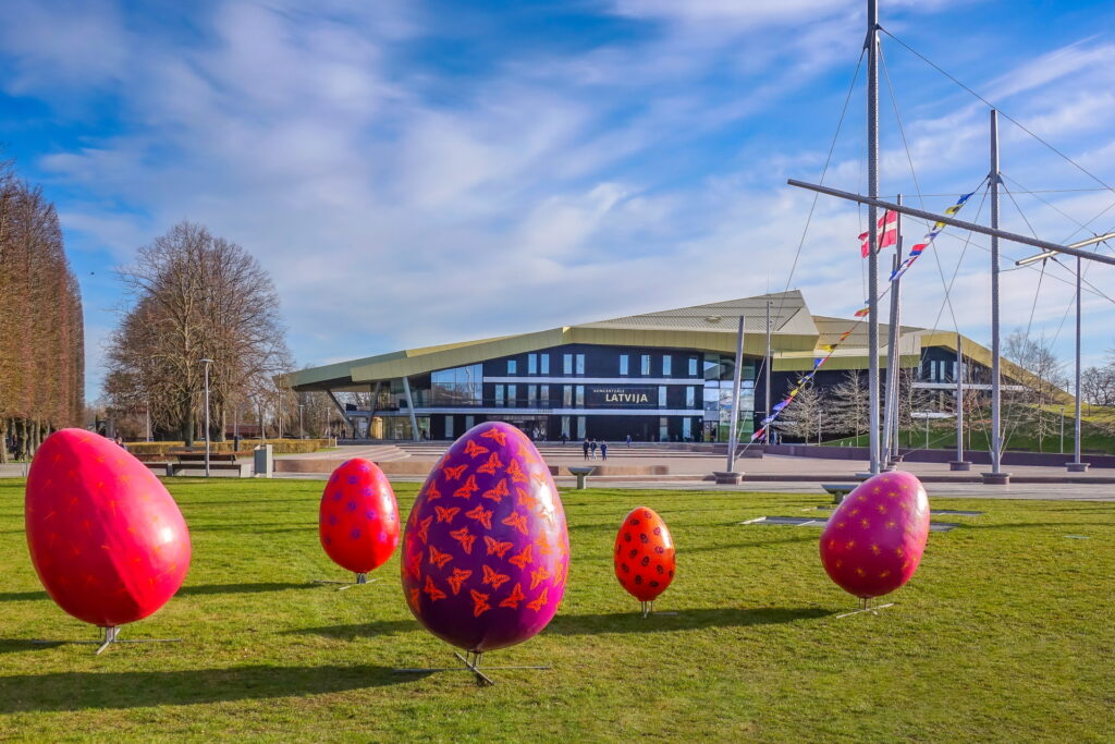 Lieldienu dekori Ventspilī