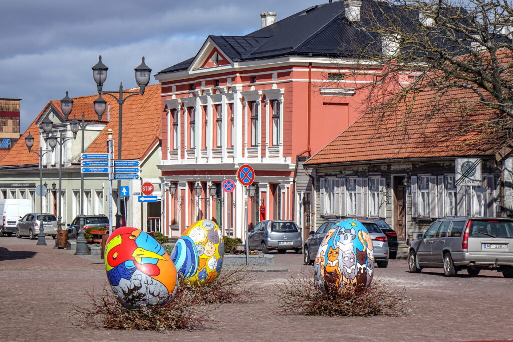 Lieldienu dekori Ventspilī