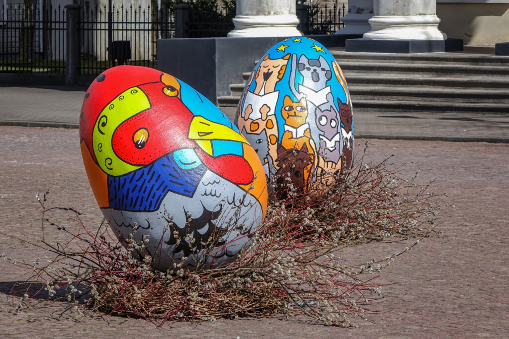 Lieldienu dekori Ventspilī