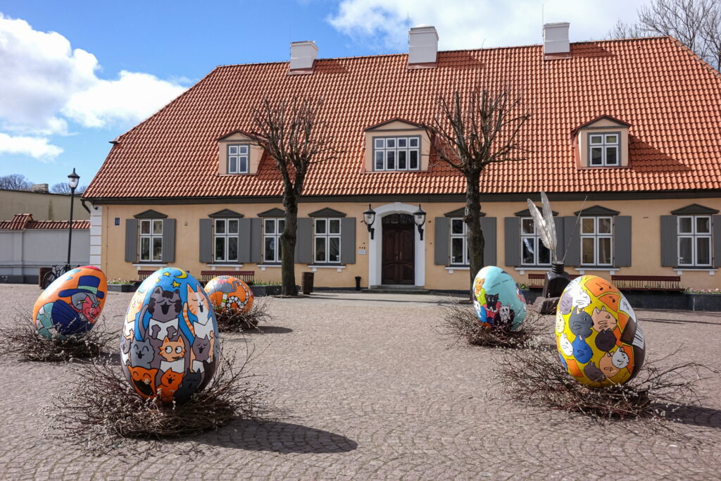 Lieldienu dekori Ventspilī