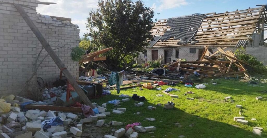 Negaisa postījumi Šauļu rajonā.
Autors: Vaidas Janavičiaus