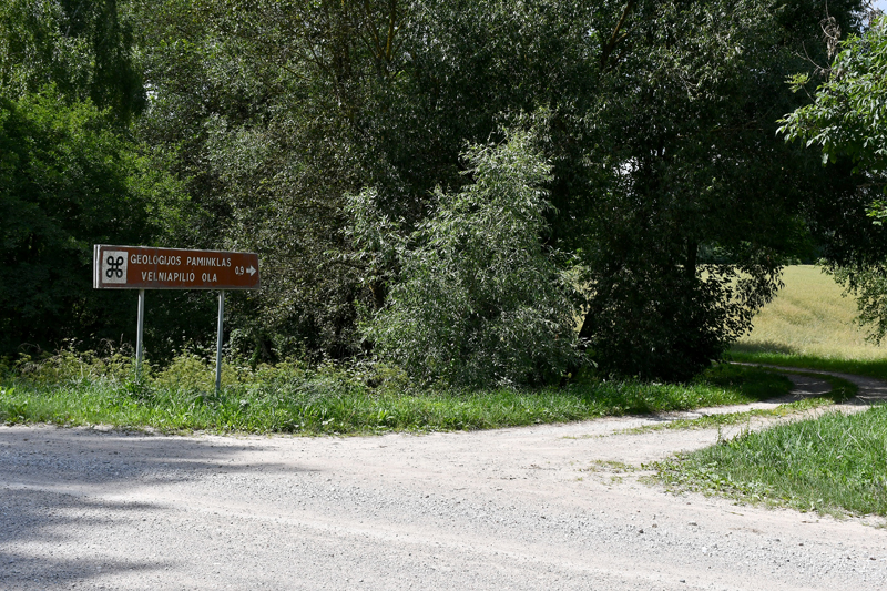 Tuvu plānotajam vēja parkam arī pagrieziens uz Velnalu, kam kopš 1964. gada ir piešķirts Lietuvas ģeoloģiskā dabas pieminekļa statuss.
Autors: Ivars Bogdanovs