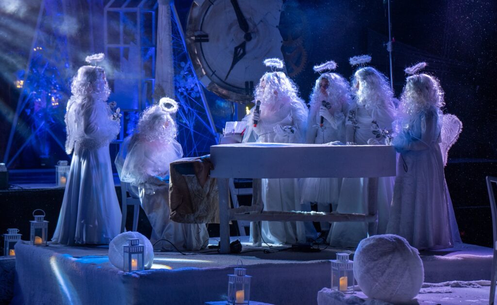 Svētku egles iedegšana Anīkščos
Autors: Anīkšču kultūras centrs