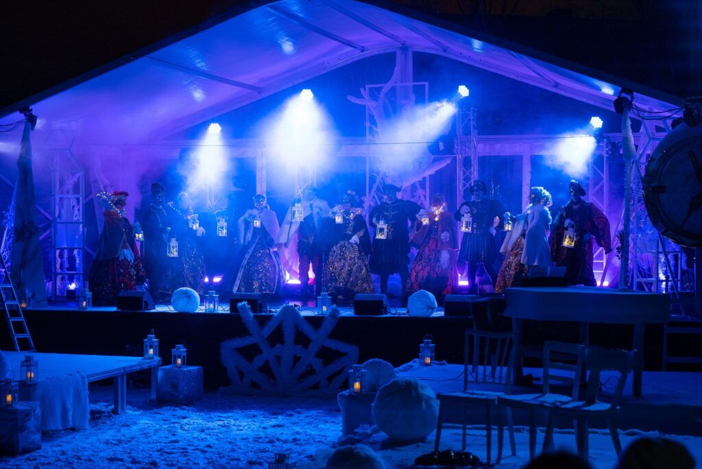 Svētku egles iedegšana Anīkščos
Autors: Anīkšču kultūras centrs