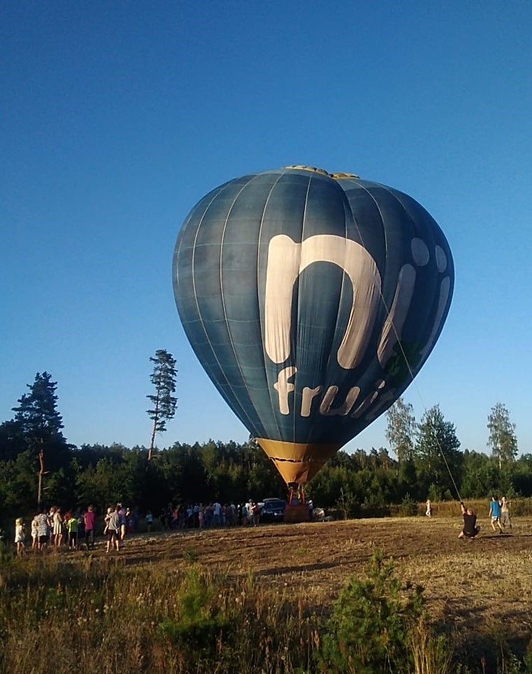Festivāla noslēgumā bija izvizināšanās gaisa balonā.
Autors: Foto - A. Banga