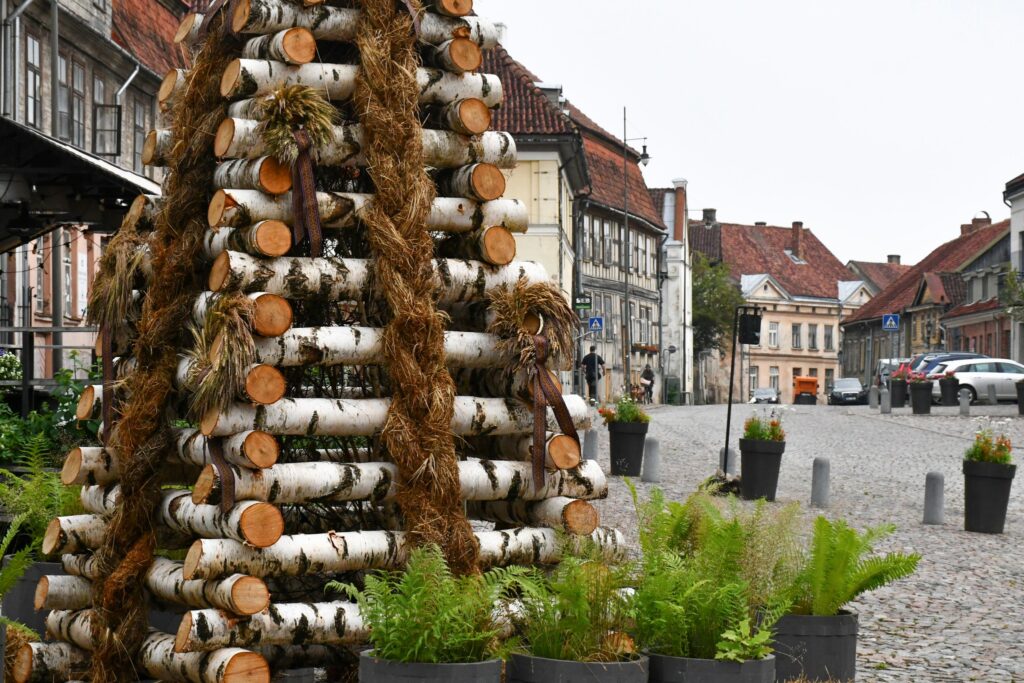 Svētku dekorācijas šogad Kuldīgā.
Autors: kuldiga.lv