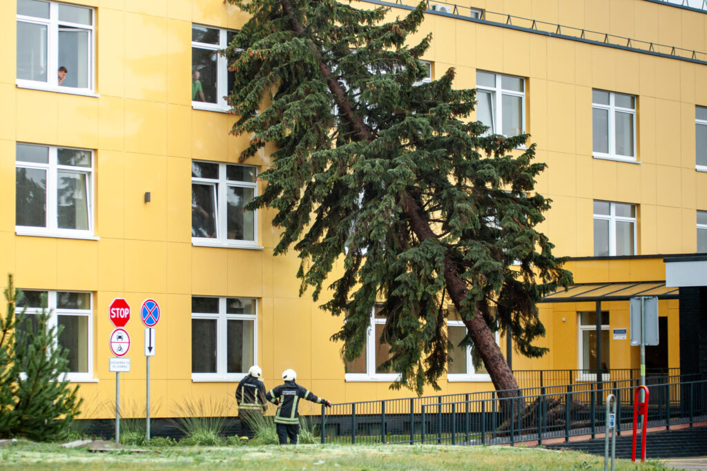 Panevēža pēc vētras.
Autors: Aculiecinieka foto