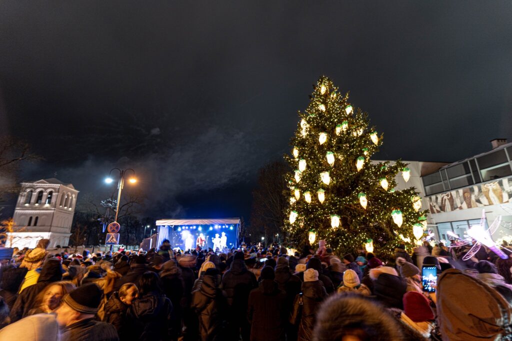 Svētku egles iedegšana Pasvalē
Autors: Pasvales kultūras centrs