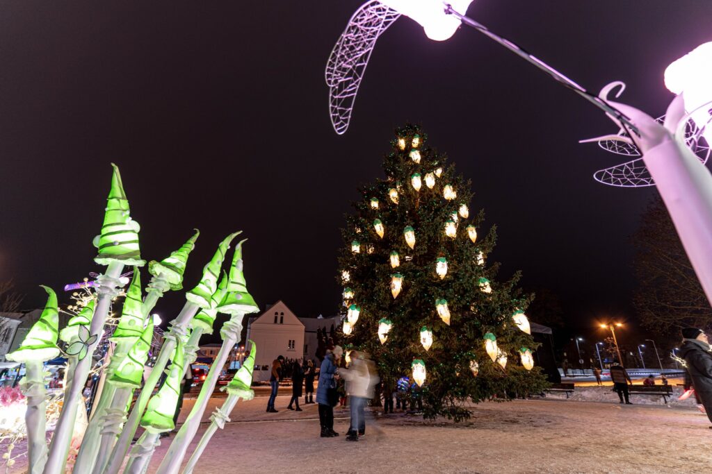 Svētku egles iedegšana Pasvalē
Autors: Pasvales kultūras centrs