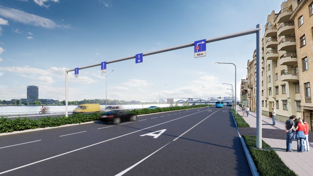 Vizualizācija Eiropas nozīmes dzelzceļa infrastruktūras projekta “Rail Baltica” integrēšanai Rīgas centra infrastruktūrā.
Autors:  Foto:Publicitātes